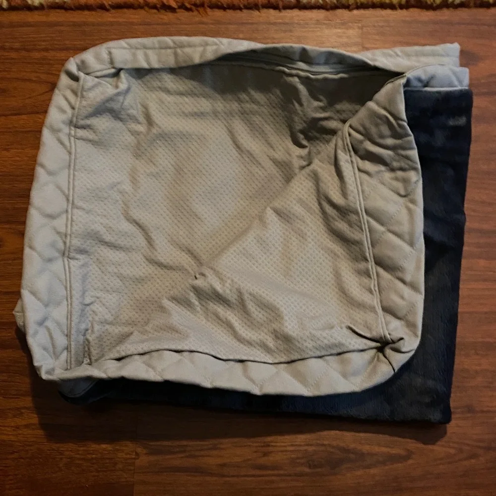 The Company Store Plush Gray Pet Bed Cover